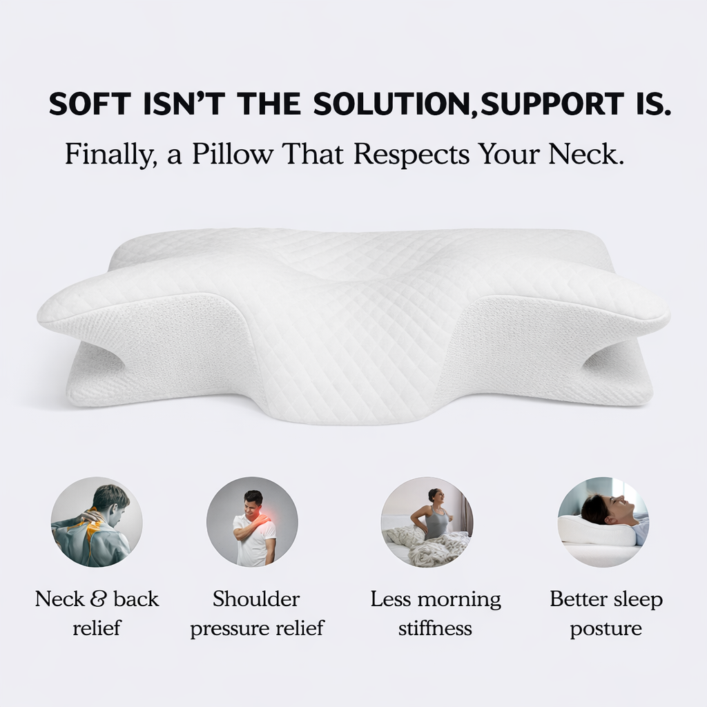 SleepAlign™ Ergonomic Support Pillow