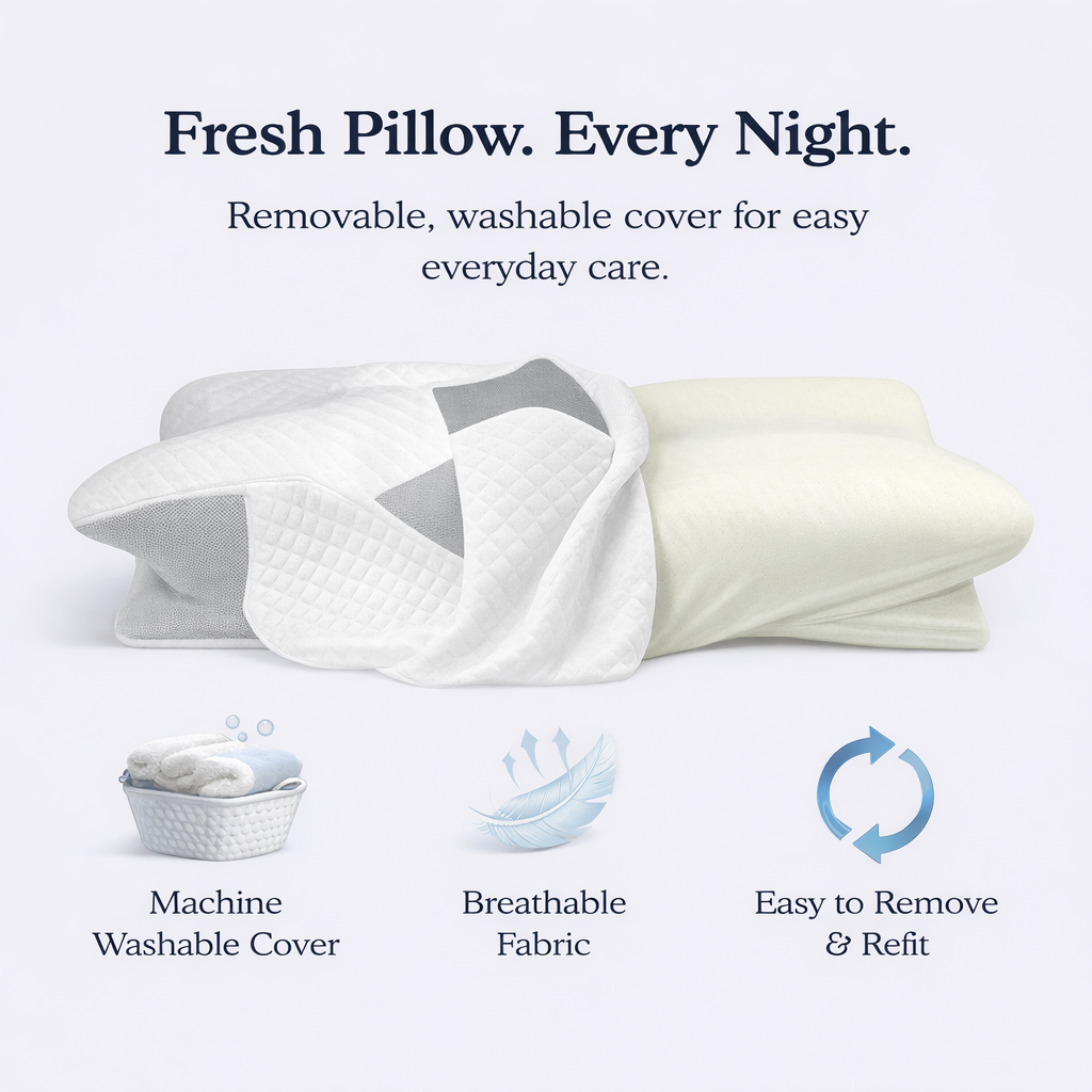 SleepAlign™ Ergonomic Support Pillow