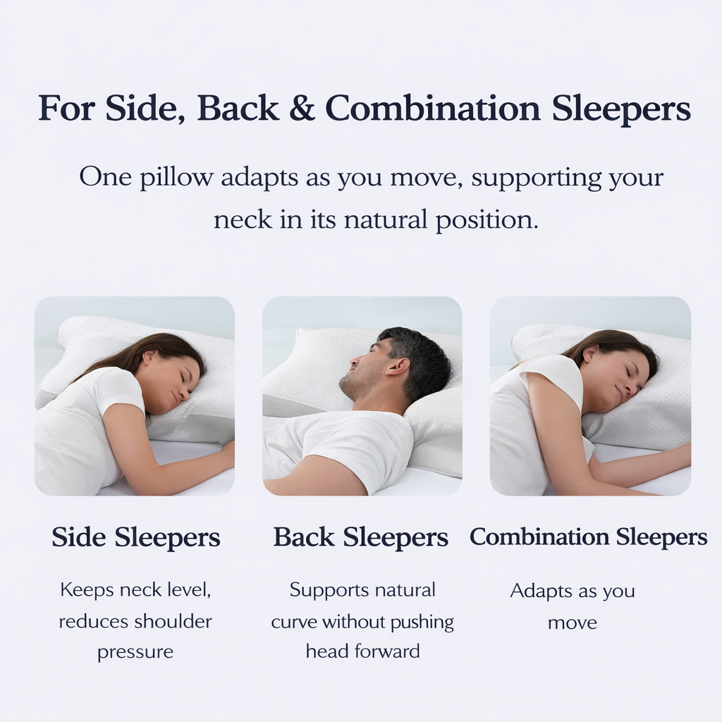 SleepAlign™ Ergonomic Support Pillow